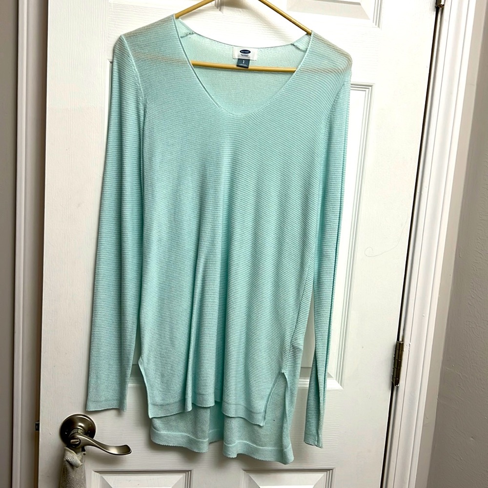 Old Navy long sleeve knit top womens